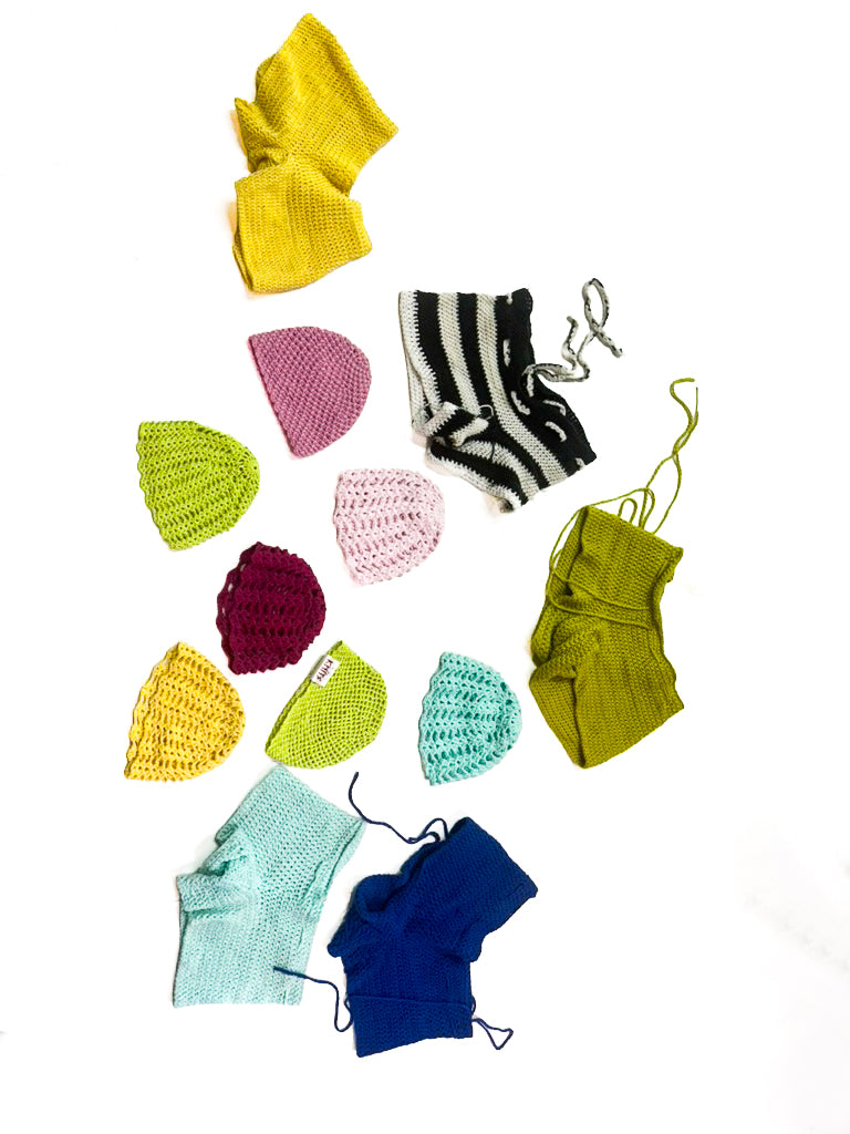 CROCHET MÏNI SHORTS