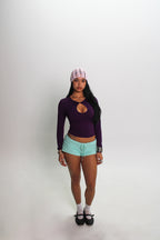 CROCHET MÏNI SHORTS
