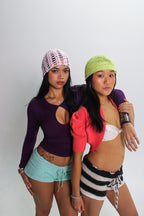 CROCHET MÏNI SHORTS